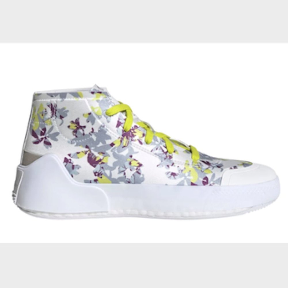 ADIDAS BY STELLA MCCARTNEY Treino floral-print scuba sneakers